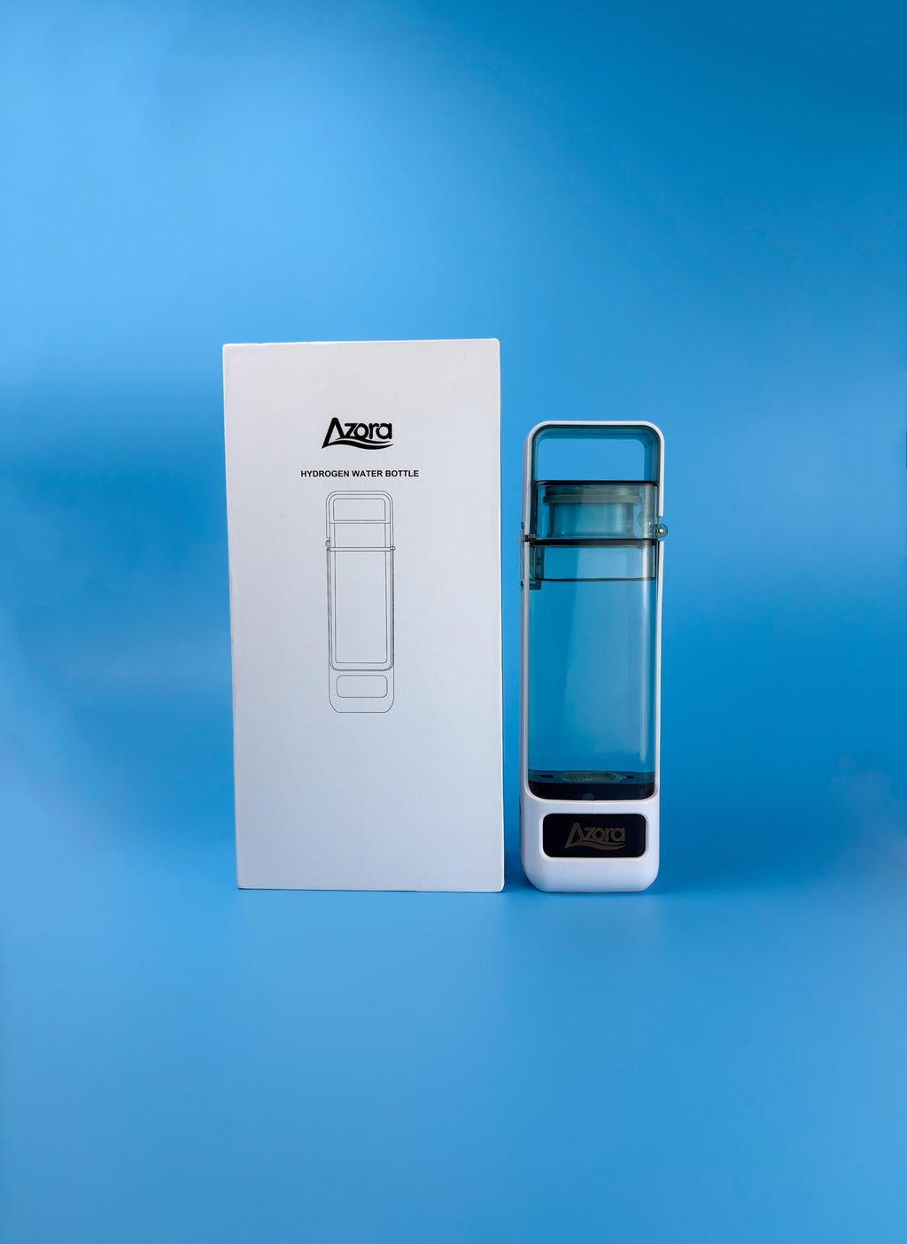 AZORA portable hydrogen water bottle